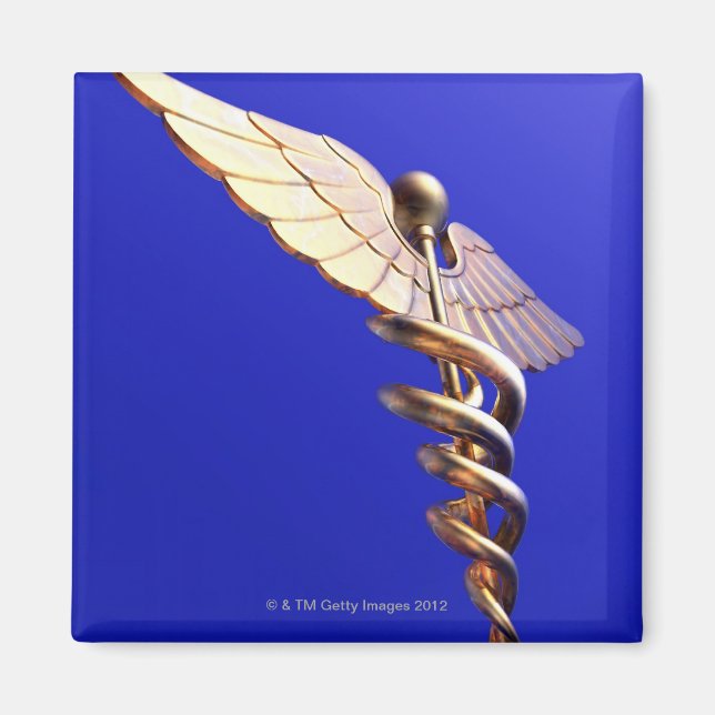 Caduceus, datorgrafik.. Caduceus är en Magnet (Framsidan)