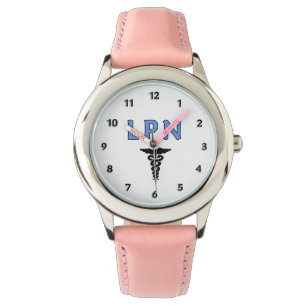 Caduceus för sjuksköterskor LPN Armbandsur