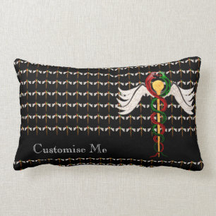 Caduceus (Fullt) Lumbarkudde