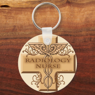 Caduceus kor Radiology Nurse Nyckelring