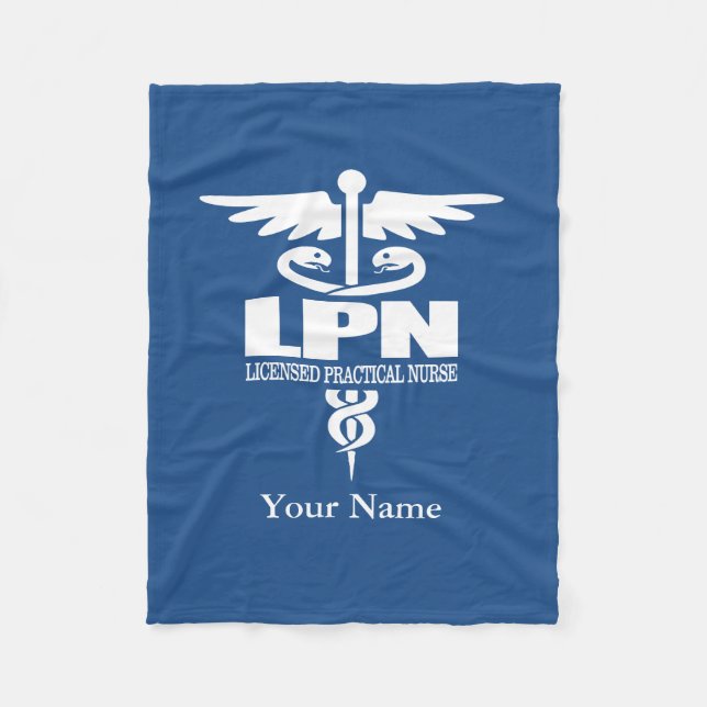 Caduceus LPN-presentidéer Fleecefilt (Framsidan)