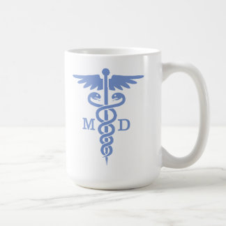 Caduceus MD (blå) Kaffemugg