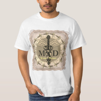 Caduceus MD Doktor t-shirt