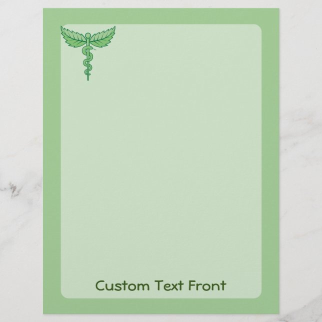 Caduceus med Lövs Flyer (Framsidan)