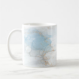 Caduceus Medical Copper Ro Guld Luxury Marble Kaffemugg