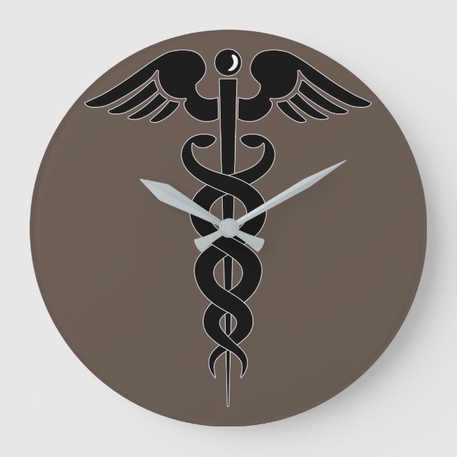 caduceus-medical-symbol-medical-logotyp stor klocka (Framsida)