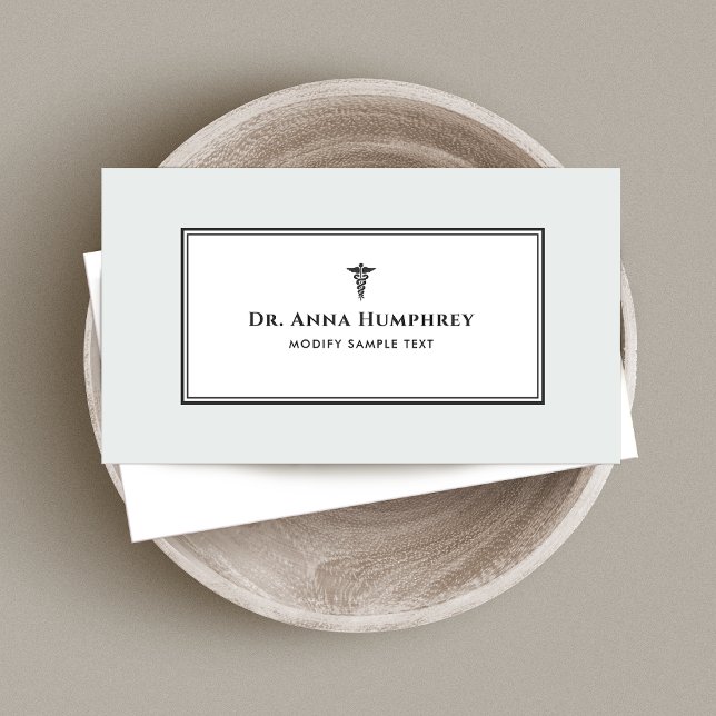 Caduceus Medical Symbol Visitkort (Skapare uppladdad)