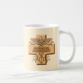 Caduceus medicinsk assistent-mugg kaffemugg