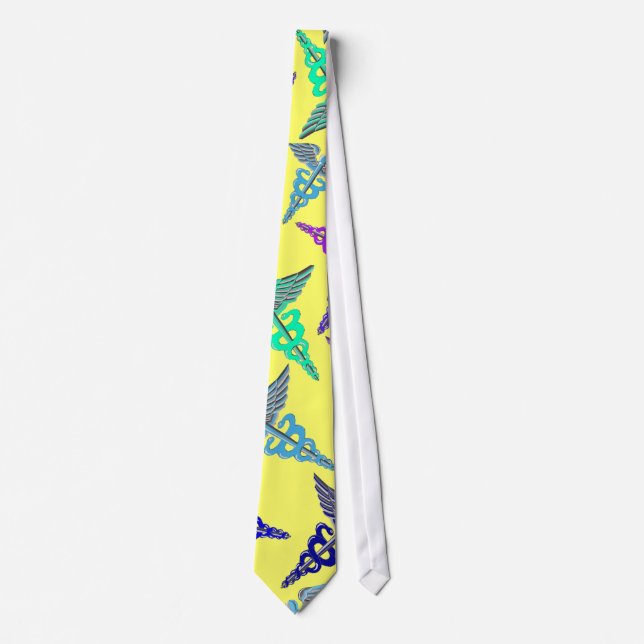 Caduceus Necktie Slips (Framsida)