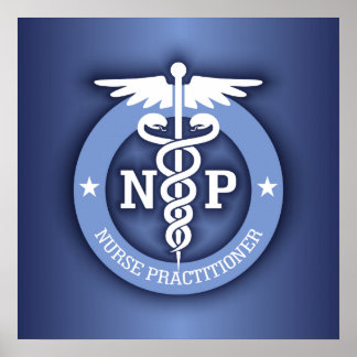 Caduceus NP (blå) Poster