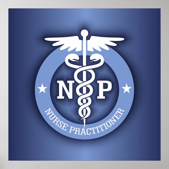 Caduceus NP (blå) Poster (Framsidan)