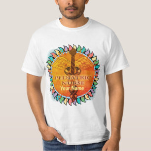 Caduceus Pediatriska sjuksköterskor T- Shirt T