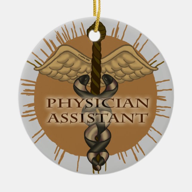 Caduceus Physician Assistant ornament (Framsidan)