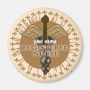 Caduceus Registrated Nurse magnet