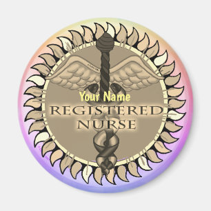 Caduceus Registrated Nurse magnet