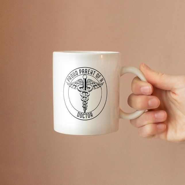 Caduceus staff från Hermes stolt förälder i Doktor Kaffemugg (Skapare uppladdad)