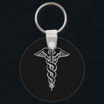 Caduceus Symbol Nurse Doctor Medic Rn Np Na Hospit Nyckelring<br><div class="desc">Caduceus Symbol Nurse Doctor Medic Rn Np Na Hospital</div>