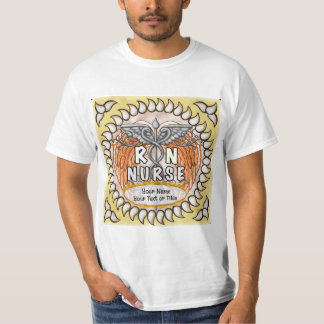 Caduceus vingar rn sköterska t shirt