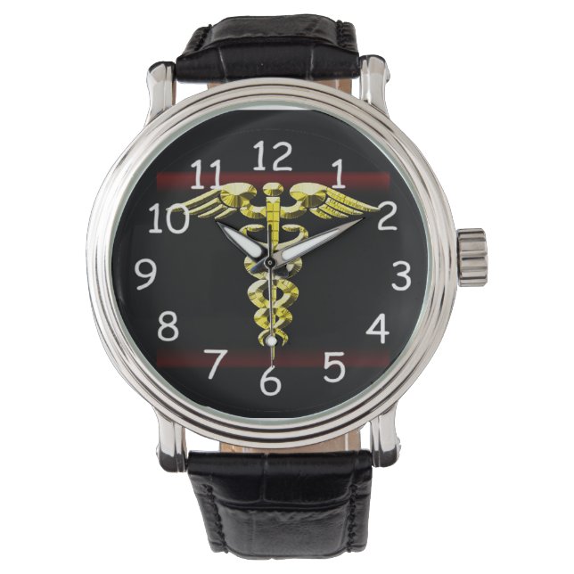 Caduceus Wrist Watch Armbandsur (Framsida)