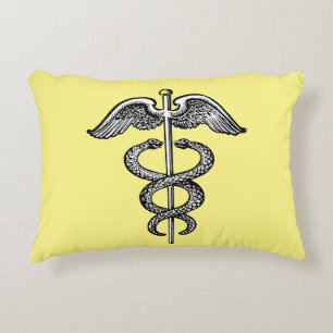 Caduceusen Prydnadskudde
