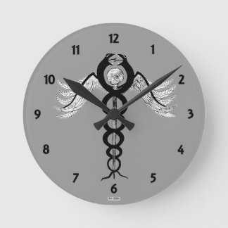 Caduceusen Rund Klocka