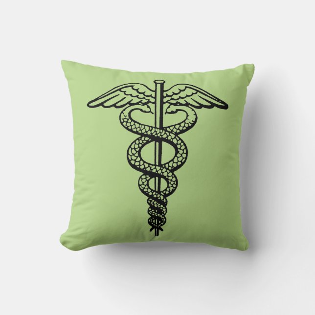 Caduceussymbolet Kudde (Framsida)