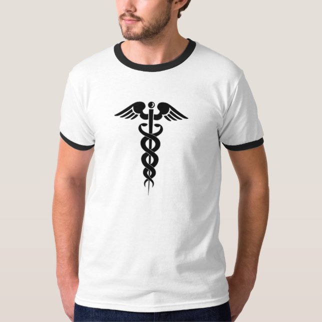 CaduceusT-tröja T Shirt (Framsida)