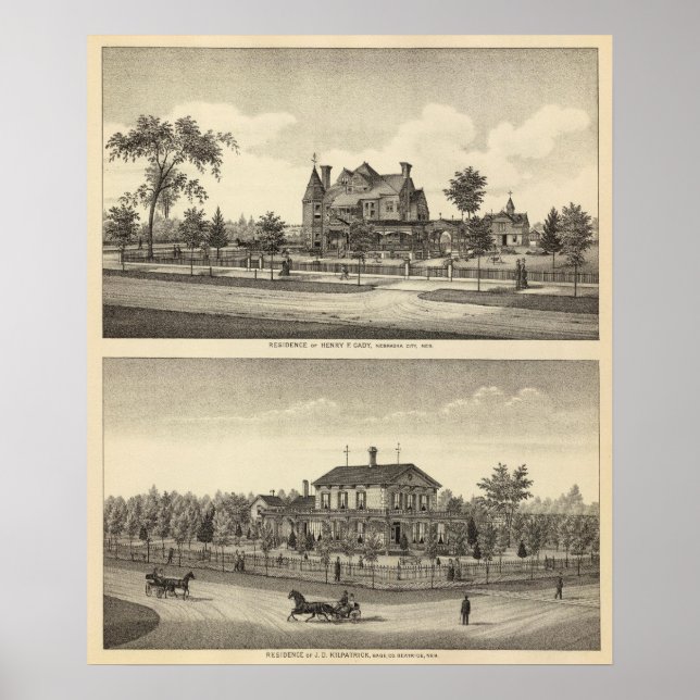 Cady and Kilpatrick, Nebraska Poster (Framsidan)