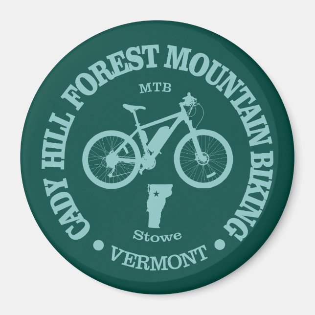 Cady Backe Forest (MTB) Magnet (Framsidan)