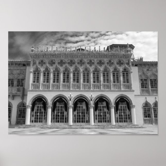 Ca'D'Zan Ringling Mansion Sarasota Florida Poster (Framsidan)