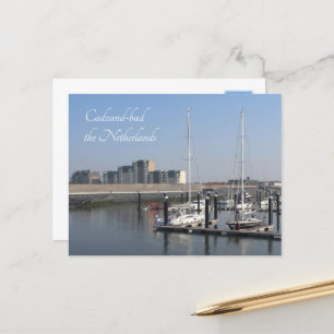 Cadzand-Bad Marina, Zeeland, Nederländerna Vykort