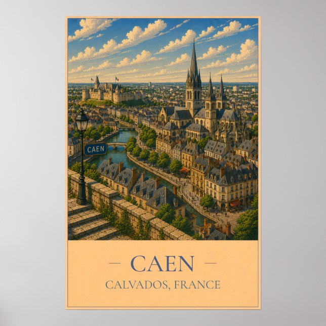 Caen Poster (Framsidan)