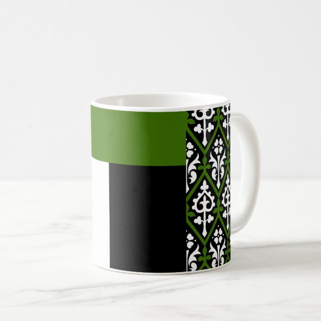 Caer Gwyns härads befolkningsmärke kaffemugg (Framsida höger)