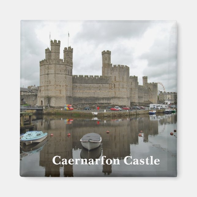 Caernarfon Castle Magnet (Framsidan)