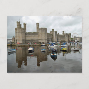 Caernarfon Castle Vykort