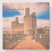 Caernarfon slott Wales.
