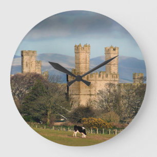 Caernarfon slott Wales. Stor Klocka