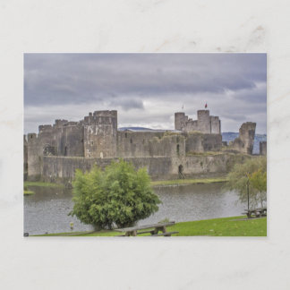 Caerphilly Castle Vykort