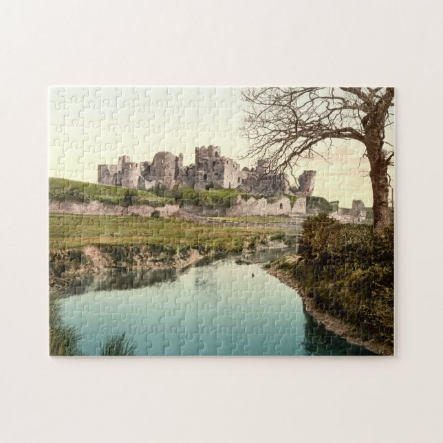 Caerphilly slott, Wales Pussel (Horisontell)
