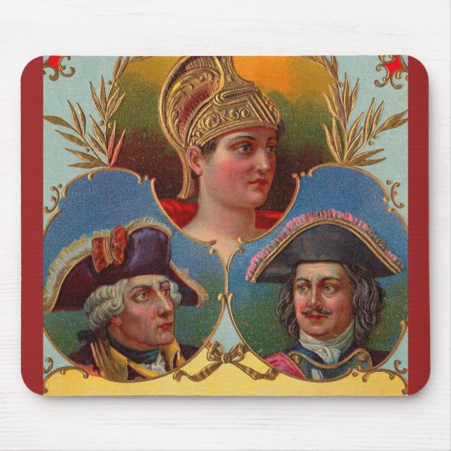 Caesar - Kaiser - Tsar cigar box-etikett Musmatta (Framsidan)