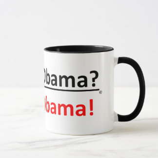 Caesar Obama eller Seizer Obama kaffemugg