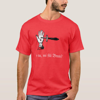 caesar och brutus t-shirt