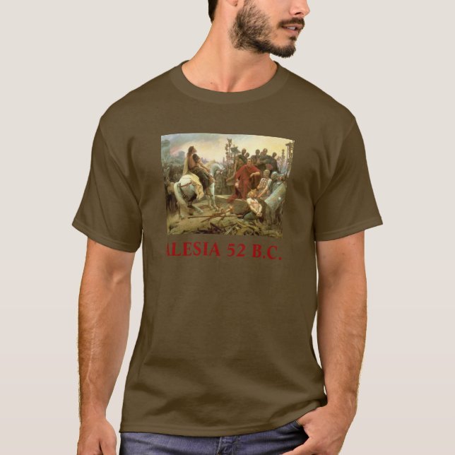 Caesar på Alesia T-shirt (Framsida)