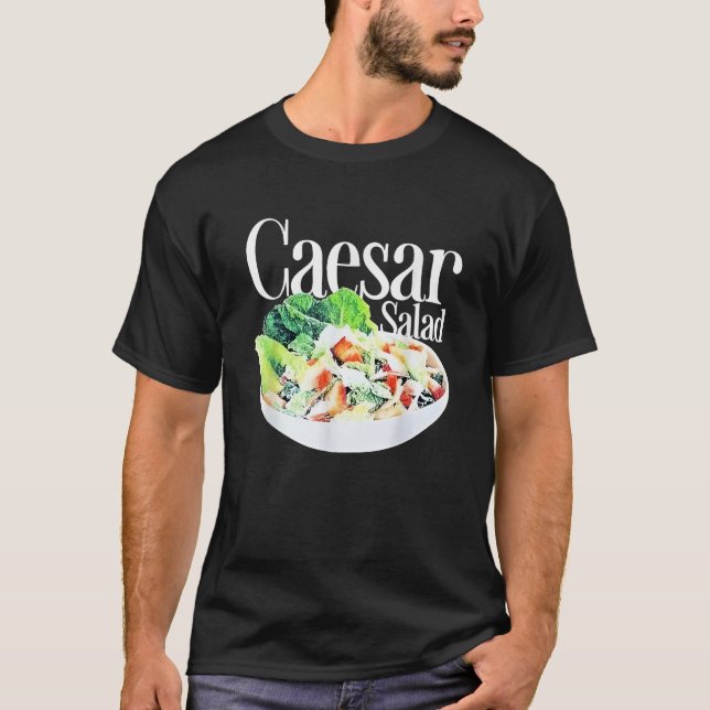 Caesar Salad Funny För manar Women T Shirt (Framsida)