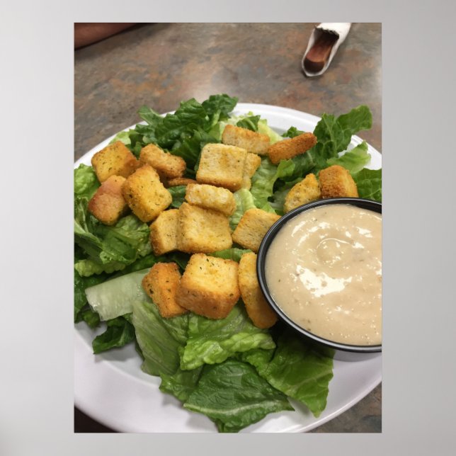 Caesar Salad Photo Poster (Framsidan)