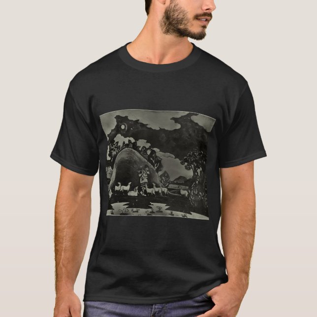 Caesars död av Jean Leon Gerome (Gérôme) T Shirt (Framsida)