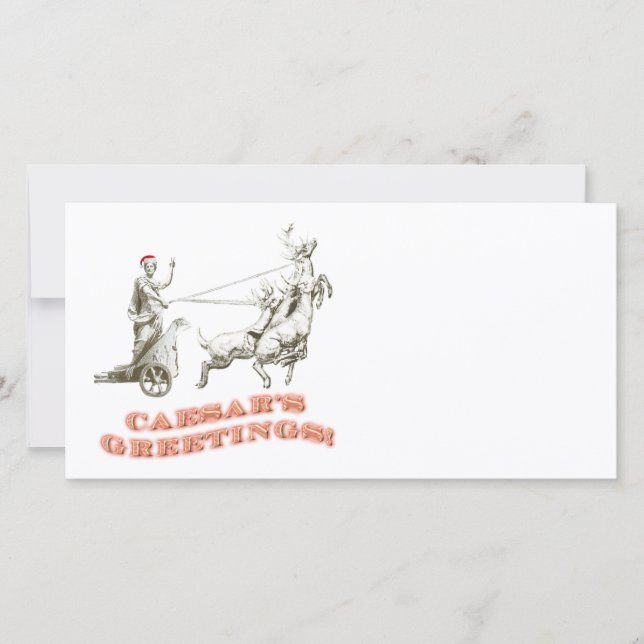 CAESARS HÄLSNING (Framsida)