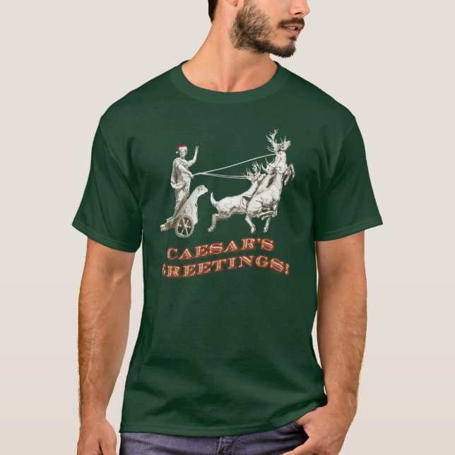 Caesars Hälsningar Tee (Framsida)