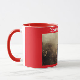 Caesars kejserliga ära röd mugg