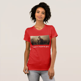 Caesars kejserliga ära röd t shirt
